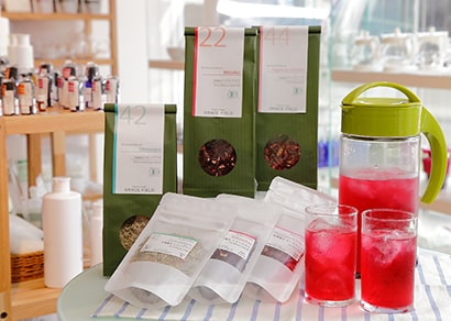 ポット入りティー